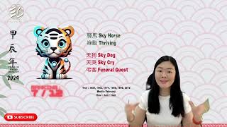 ENG Tiger Zodiac 2024 甲辰， Insights Your Path to Success [upl. by Granny]