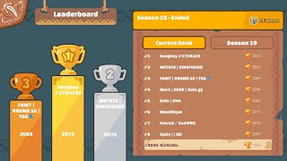 Road to top 100 Charot XD  Axie Infinity Disablesaur Series Off Season [upl. by Wolliw]