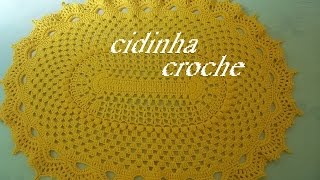 Cidinha Croche  Tapete Russo Em CrocheParte 6 Final [upl. by Rosol]