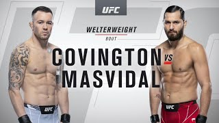 UFC 272 Colby Covington vs Jorge Masvidal Highlights [upl. by Aicinat]