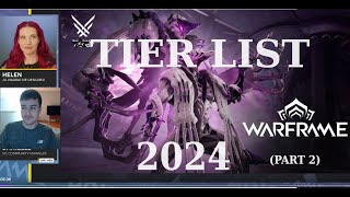 Warframe Tier List 2024 Part 2  These frames are Elite [upl. by Ecitnirp287]