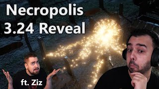 Our FIRST look at Path of Exile Necropolis ft Zizaran [upl. by Ripleigh]