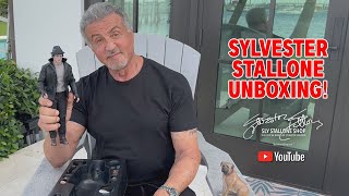 Sylvester Stallone Unboxing The Rocky Balboa quotLoan Shark Collectorquot 16 Scale Action Figure [upl. by Nooj62]