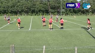 6° Fecha  Aguilas vs Nemesis  Cancha 1 Flag Football Femenino Buenos Aires  Argentina [upl. by Yaeger]