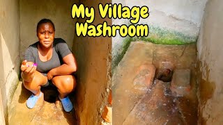 African Village LifeCleaning Our Most Luxurious Village Toilet [upl. by Lihkin]