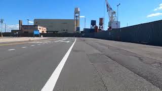 GoPro Video Bike Ride  Bayonne Cruise Terminal NJ [upl. by Kirch]