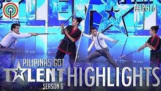 PGT 2018 Highlights Robin ipinakita ang kanyang galing sa arnis kasama si Jana [upl. by Niessuh686]