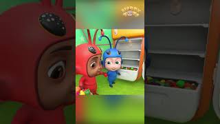 The Ants Go Marching  Part 1  One by One Marching  Nursery Rhymes amp Kids Songs  Happy Tots [upl. by Nyrtak]