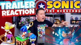 Sonic The Hedgehog Movie Trailer Reaction  Breakdown [upl. by Rimahs58]