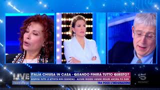 Giorgia Meloni in diretta a Live Non è la DUrso ci siete [upl. by Mellman]