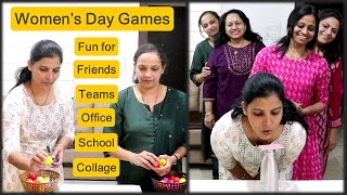 6 Party games for ladies  Womens Day Party Games  Kitty Party Games  Fun Games for Women 2024 [upl. by Belloir]