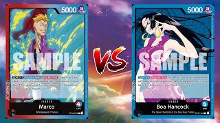 One Piece TCG Marco VS Boa Hancock [upl. by Chad915]