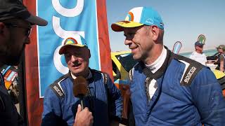 Dick Zuurmond amp Simon Koetsier Rainbow Truck Team  Dakar Rally  Stage 12 Finish [upl. by Assed]