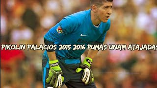 Alejandro Pikolin Palacios • Atajadas •20152016 • Pumas UNAM [upl. by Yssim]