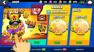 DASIS GROM 🔥MEGA PIG 😱GREAT GIFTS SKINS NEW UPDATE😆 LEGENDARY DROPS BRAWL STARS NEW BOX OPENING🎁🎁 [upl. by Sherm97]