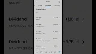 Dividende August 2024 bursa dividende dividendstocks investitii bursa actiuni [upl. by Cozza]