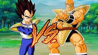 NappaZenkai VS Vegeta [upl. by Noyrb]