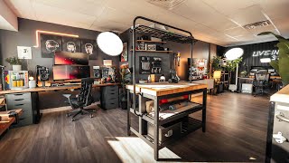 I Built My Dream Office Workspace Tour 2023 [upl. by Eseila956]