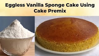 vanilla premix cake recipe [upl. by Vernor]