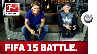 FIFA 15 Player Match  Pirmin Schwegler vs Loris Karius [upl. by Aiehtela]