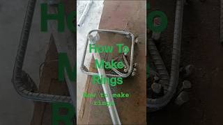 How To Make Rings ❤️ shorts feed ring making silversmith [upl. by Dlorrej566]