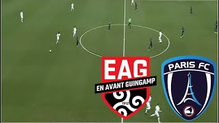 Paris FC 20 En Avant Guingamp Résumé du match  Ligue 2  20242025 [upl. by Sirromaj]