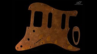 Stratocaster Copper Pickguard HSS [upl. by Runkle]