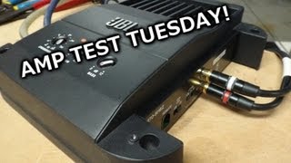 Amp Test Tuesday  JBL GTO501EZ 500 Watts RMS Claimed  SMD AD1 Amp Dyno [upl. by Annyl]