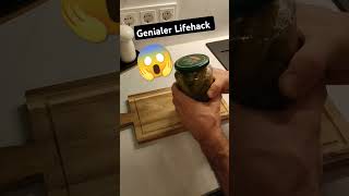 GENIALER Lifehack 😱 Einmachglas öffnen 💥💯 [upl. by Nageek]