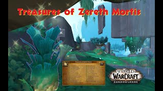 Treasures of Zereth Mortis Full Achievement with Map WOW 92 [upl. by Didier580]