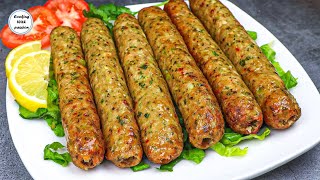 Restaurant Style Seekh Kabab Recipe Make With Chicken Beef Soft Chicken Seekh Kabab At Home [upl. by Fricke]