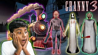 Dada Dadi Ne Mara Danda 🤯  Granny 3 Funny Moments  Granny 3 Gameplay In Hindi [upl. by Sral]