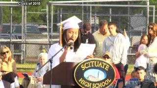 Scituate High School Graduation 2015 [upl. by Emawk]