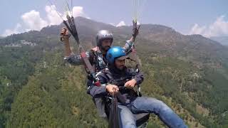 Soaring the Himalayas ChiLL in HiLL Tourismkullu Raison Paragliding Travel mountains apple [upl. by Enitsud970]