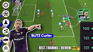 🔥🧠Free Franck Ribery Blitz Curler Best Training efootball  Franck Ribéry Best Progression Review [upl. by Aihsila]