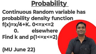 Probability density functionintegration type Example o3 [upl. by Kcin]