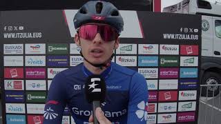 Romain Grégoire  Interview au départ  Etape 5  Itzulia Basque Country 2024 [upl. by Hildagarde211]