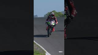 An INCREDIBLE save from Ponsson in FP3 🔥  2020 PortugueseWorldSBK 🇵🇹 [upl. by Yunfei]