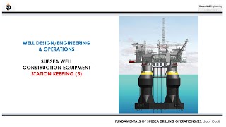 Fundamentals of Subsea Operations 2 Subsea Well Construction Equipment  5 Station Keeping [upl. by Kati]