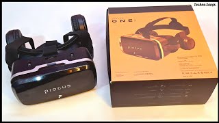 Procus one x vr headset review in HindiBest vr headset under 4000TechnoSangs [upl. by Noedig]