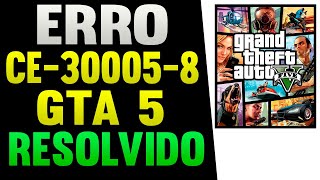 GTA 5 PS4 Erro CE300058 [upl. by Nalyak]