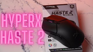 Hyperx Pulsefire Haste 2 Wireless  A Worthy Successor [upl. by Eilrahc]