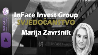 InFace Invest Group SVJEDOČANSTVO   Marija Završnik [upl. by Nara87]