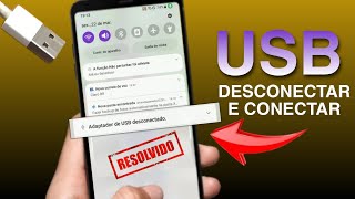 Como Remover Notificação Adaptador de USB Desconectado  Galaxy A02s Samsung [upl. by Eecak832]