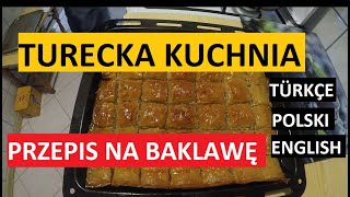 Polonyada BAKLAVA Yaptık  TR alt yazı  Kolay Ev Baklavası Nasıl Yapılır [upl. by Mariken]