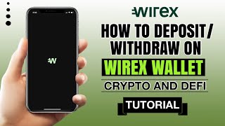 How to DEPOSIT or WITHDRAW crypto on WIREX Wallet  App Tutorial [upl. by Killoran]