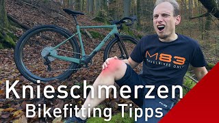 Fuß amp Knieschmerzen  Sitzposition amp Pedale richtig einstellen – Bikefitting am Gravel Bike Teil 2 [upl. by Yblocaj438]