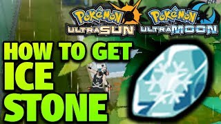 How to Get Ice Stone Location – Pokemon Ultra Sun and Moon Ice Stone Location [upl. by Aihseket425]