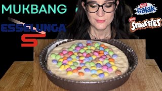 WHITE CHOCOLATE CAKE amp COOKIES MUKBANG  ASMR EATING SOUNDS  Giada’s Planet [upl. by Leshia]