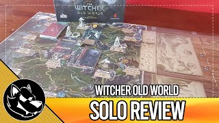 Witcher Old World  Solo Review  The Mage Knight Killer [upl. by Yorgos]